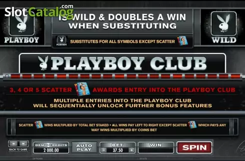 Скрин2. Playboy слот