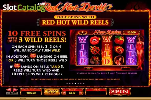 Скрин5. Red Hot Devil слот