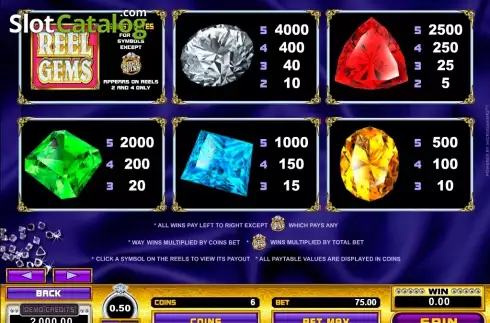 Скрин5. Reel Gems слот