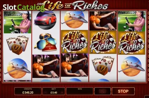 Скрин2. Life of Riches слот