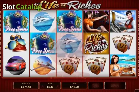 Скрин5. Life of Riches слот