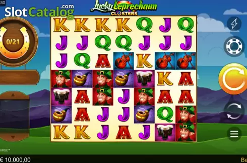 Скрин3. Lucky Leprechaun Clusters слот