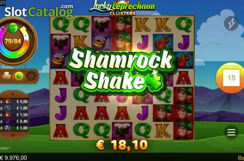 Скрин8. Lucky Leprechaun Clusters слот