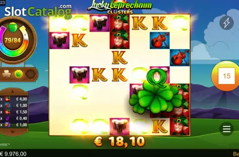 Скрин9. Lucky Leprechaun Clusters слот