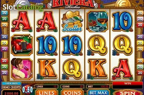 Скрин6. Riviera Riches слот
