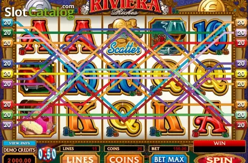 Скрин7. Riviera Riches слот