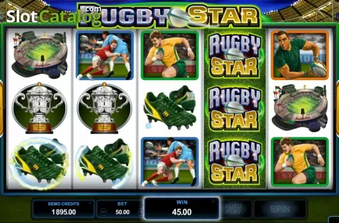 Скрин7. Rugby Star слот