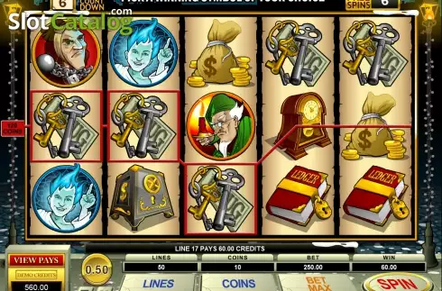 Скрин8. Scrooge (Microgaming) слот