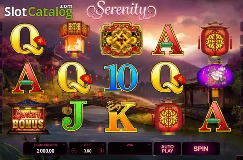 Скрин4. Serenity слот
