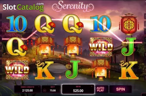 Скрин6. Serenity слот