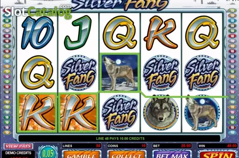 Скрин8. Silver Fang слот