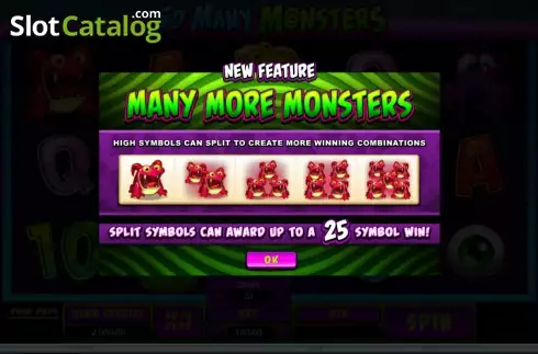 Скрин2. So Many Monsters слот