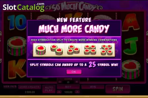 Скрин2. So Much Candy слот