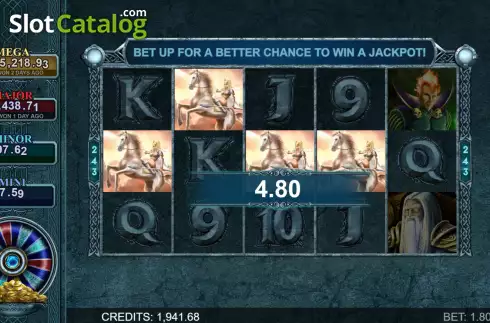 Скрин5. Thunderstruck II Mega Moolah слот