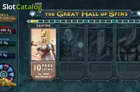 Скрин7. Thunderstruck II Mega Moolah слот