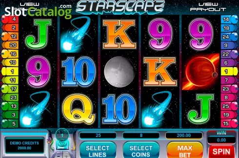 Скрин3. Starscape слот