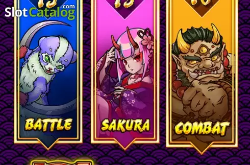 Скрин8. Oni Hunter Night Sakura слот