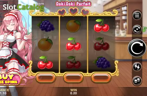 Скрин3. Doki Doki Parfait слот