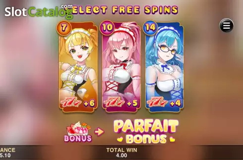 Скрин5. Doki Doki Parfait слот
