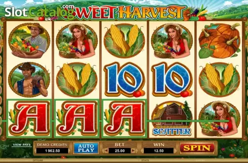 Скрин7. Sweet Harvest слот