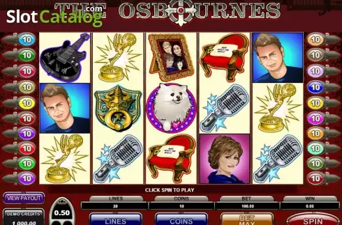 Скрин2. The Osbournes слот