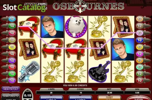 Скрин3. The Osbournes слот