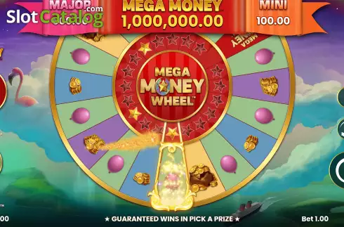 Скрин3. Mega Money Wheel слот