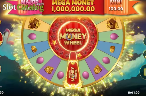 Скрин8. Mega Money Wheel слот