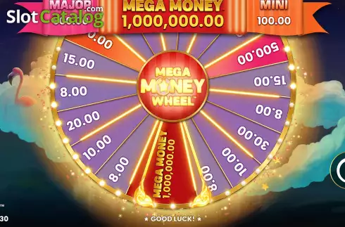 Скрин9. Mega Money Wheel слот