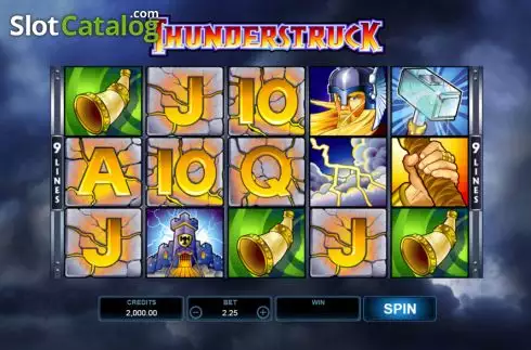 Скрин2. Thunderstruck слот