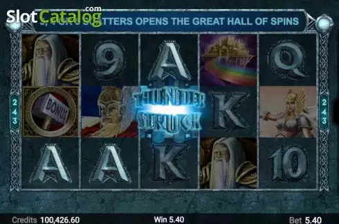 Скрин4. Thunderstruck II слот