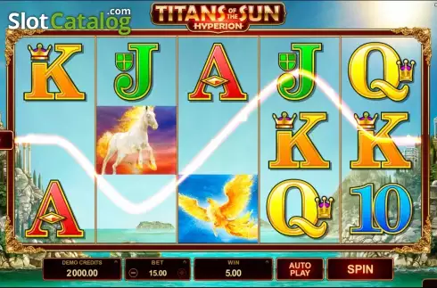 Скрин6. Titans of the Sun Hyperion слот