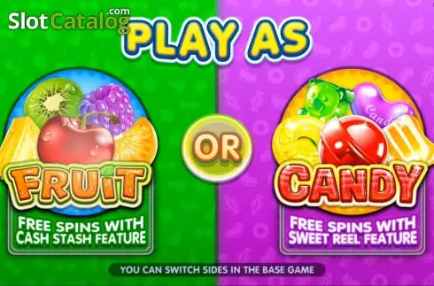 Скрин2. Fruit vs Candy слот