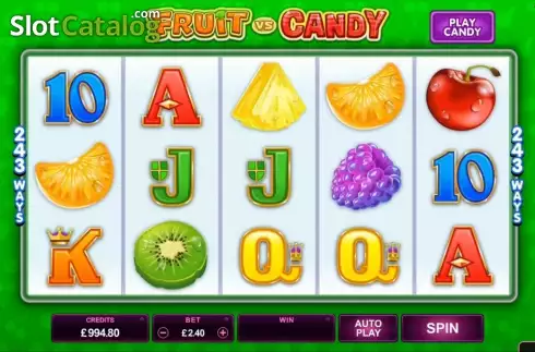 Скрин4. Fruit vs Candy слот