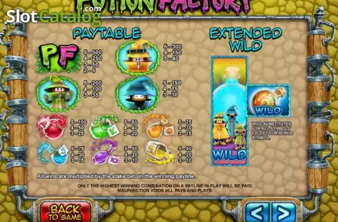Скрин6. Potion Factory слот
