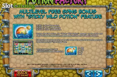 Скрин9. Potion Factory слот