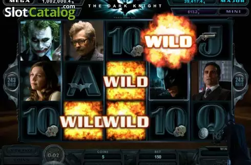 Скрин4. The Dark Knight (Microgaming) слот