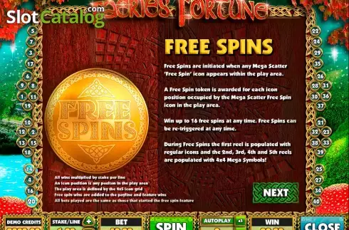 Скрин4. Faeries Fortune слот