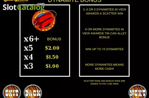Скрин5. Gold Strike (Games Warehouse) слот