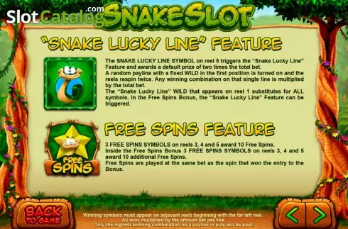 Скрин5. Snake Slot слот