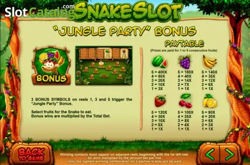 Скрин6. Snake Slot слот