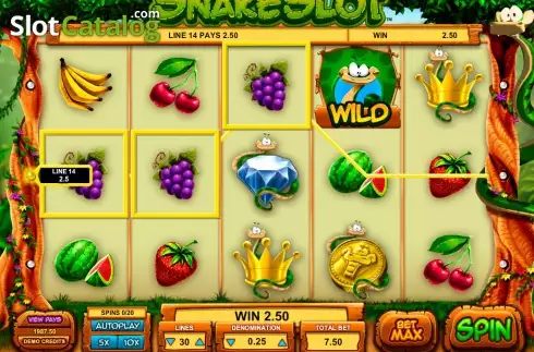 Скрин9. Snake Slot слот