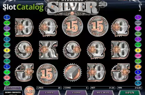 Скрин9. Sterling Silver 3D/2D слот