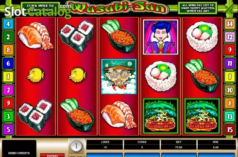 Скрин3. Wasabi San слот