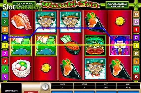 Скрин4. Wasabi San слот