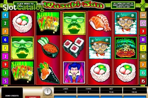 Скрин5. Wasabi San слот