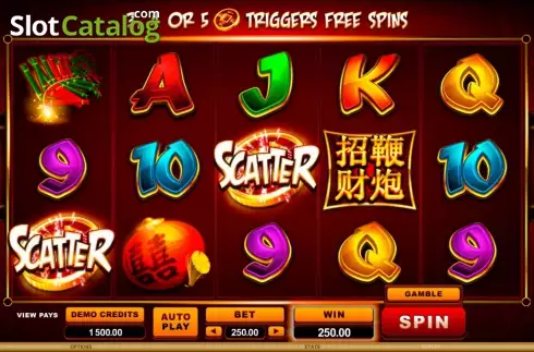 Скрин8. Lucky Firecracker слот
