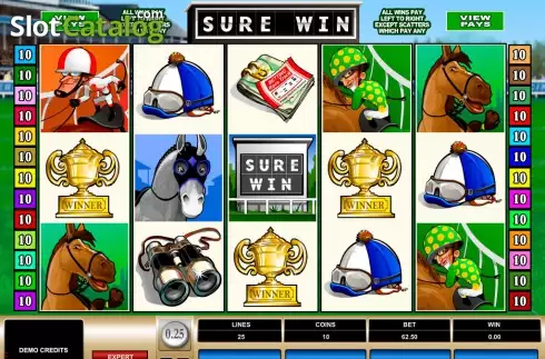 Скрин3. Sure Win слот