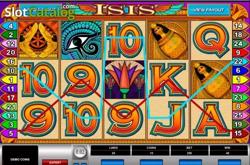 Скрин5. Isis слот