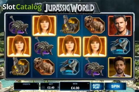 Скрин2. Jurassic World слот